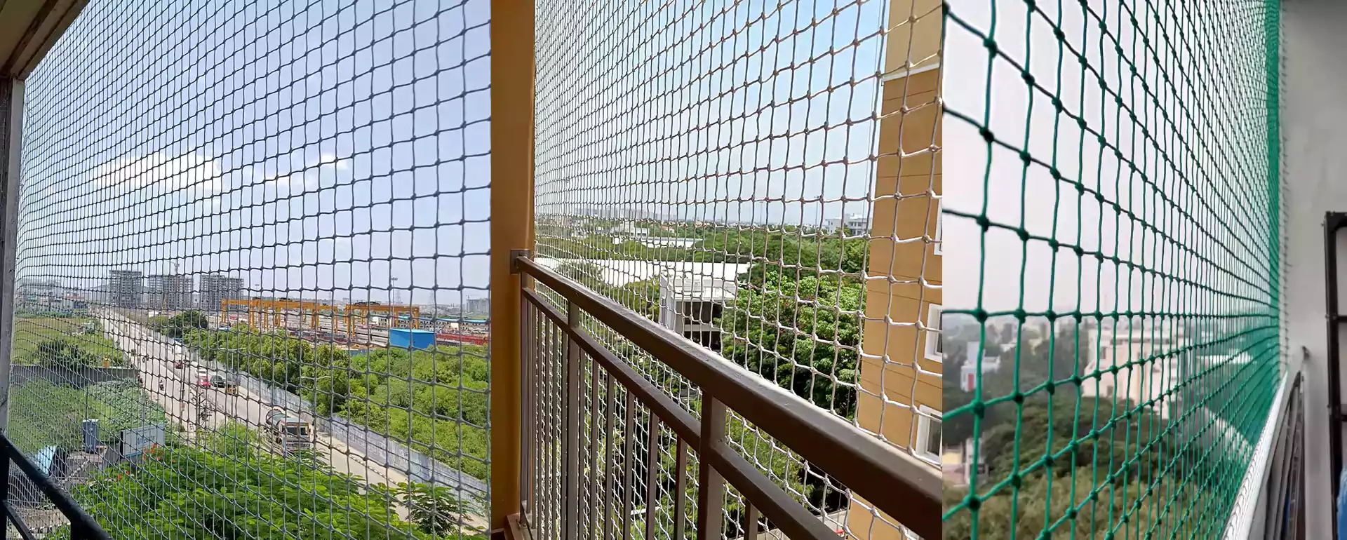  Expert fixing Balcony Safety Nets in Hyderabad - Call Us  +91 9030207332 